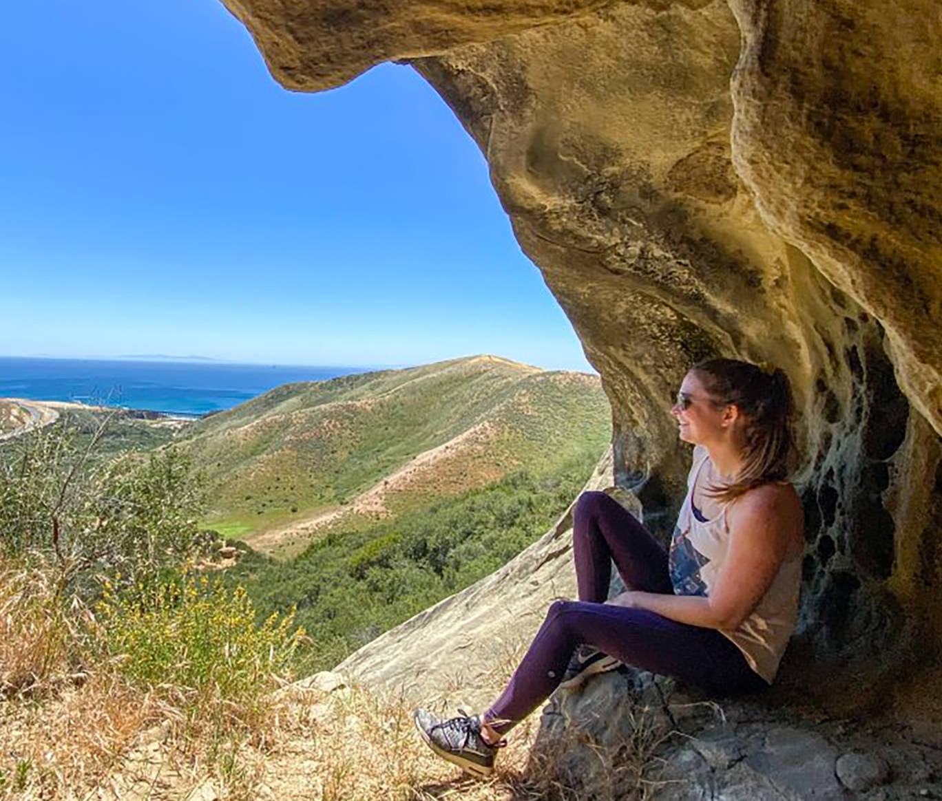Metrolink Train on a bridge over water