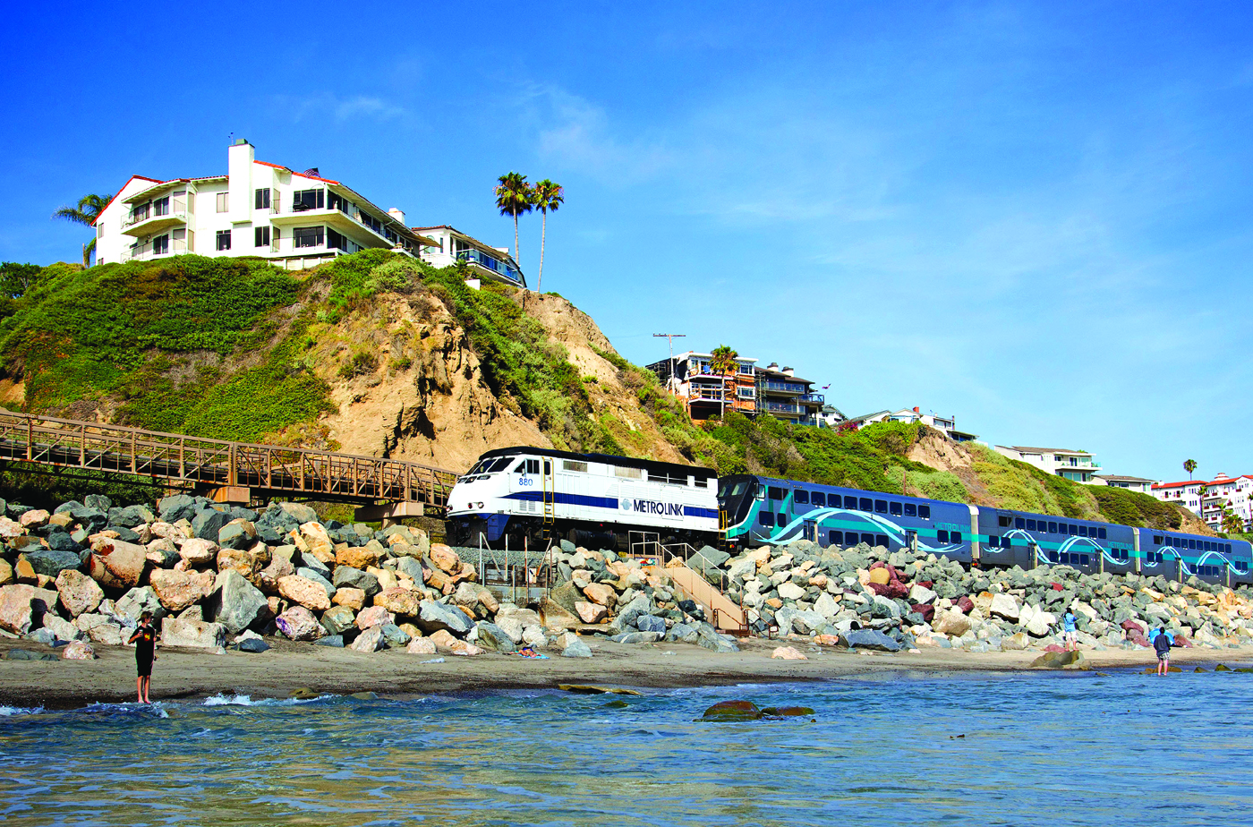 Metrolink Beach Train