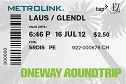 round trip ticket
